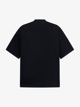 Retro Embroidery Beaded Letter Print T-shirt